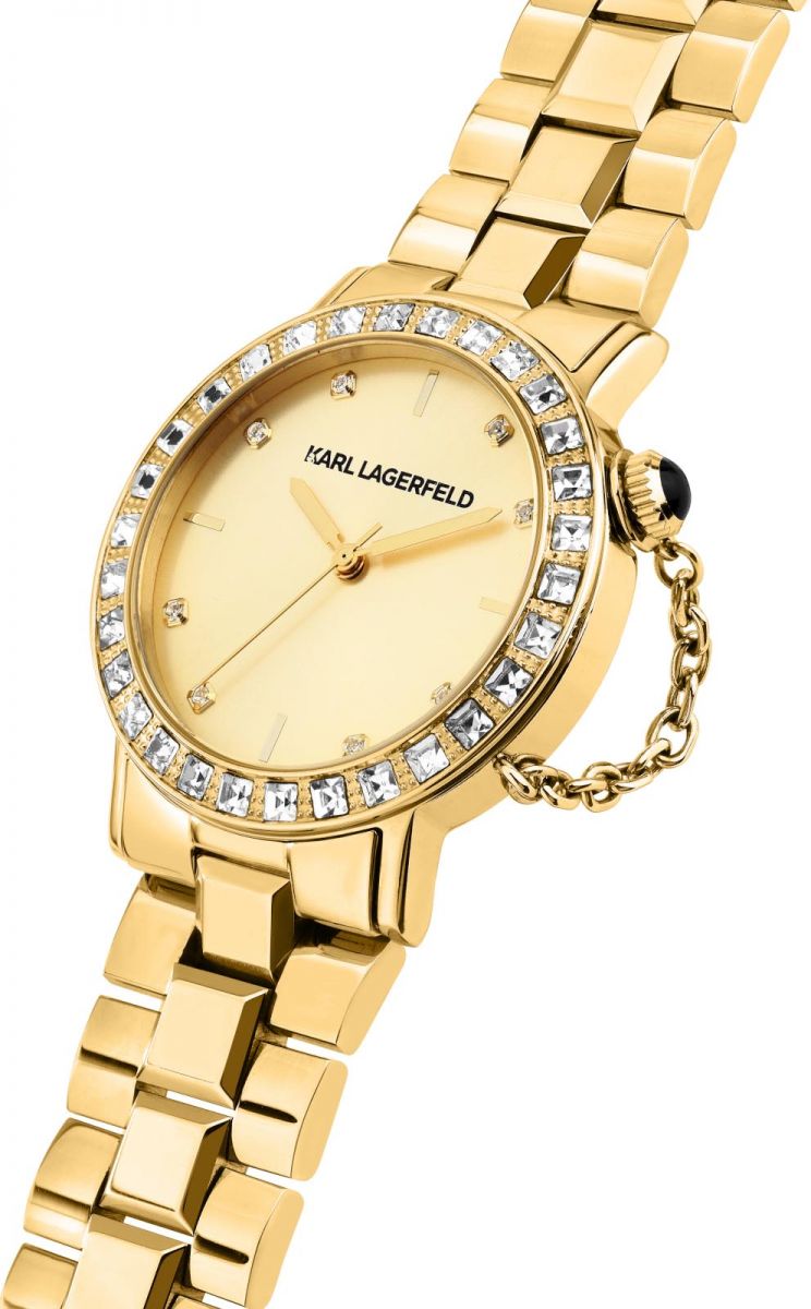 Γυναικείο Ρολόι Karl Lagerfeld Crystals (R0553100503)