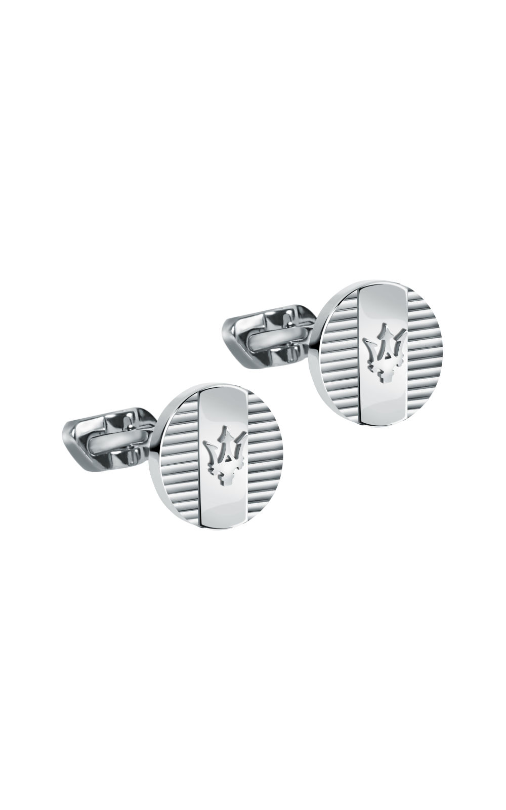 Ασημένια Μανικετόκουμπα Maserati Cufflink (JM121ATK13)